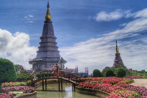 Related to Chom Thong District