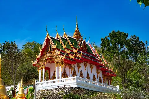 Related to Wat Khao Din, Pran Buri